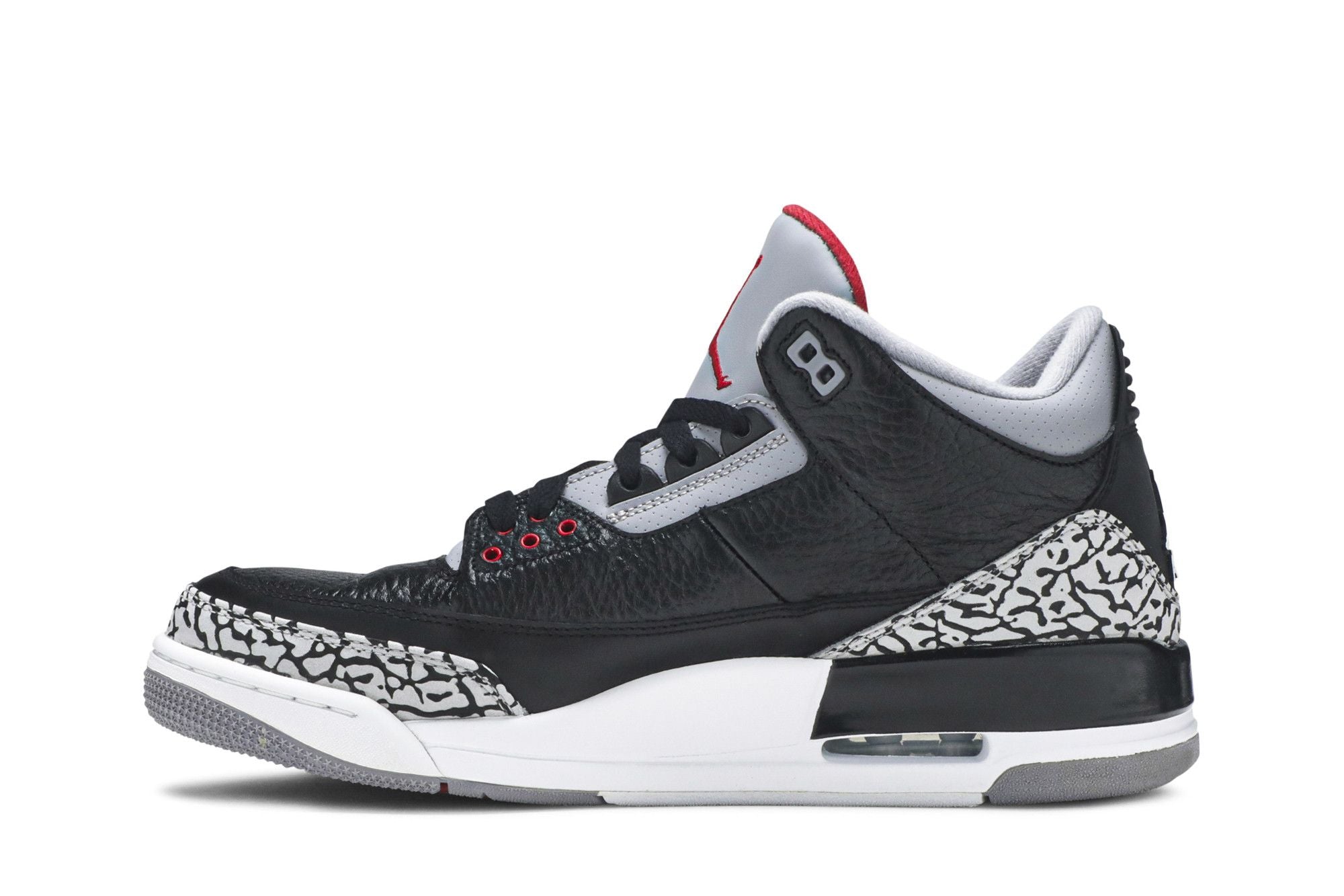Air Jordan 3 Retro Black Cement (2011) - 136064-010 - Men's Lifestyle Sneakers