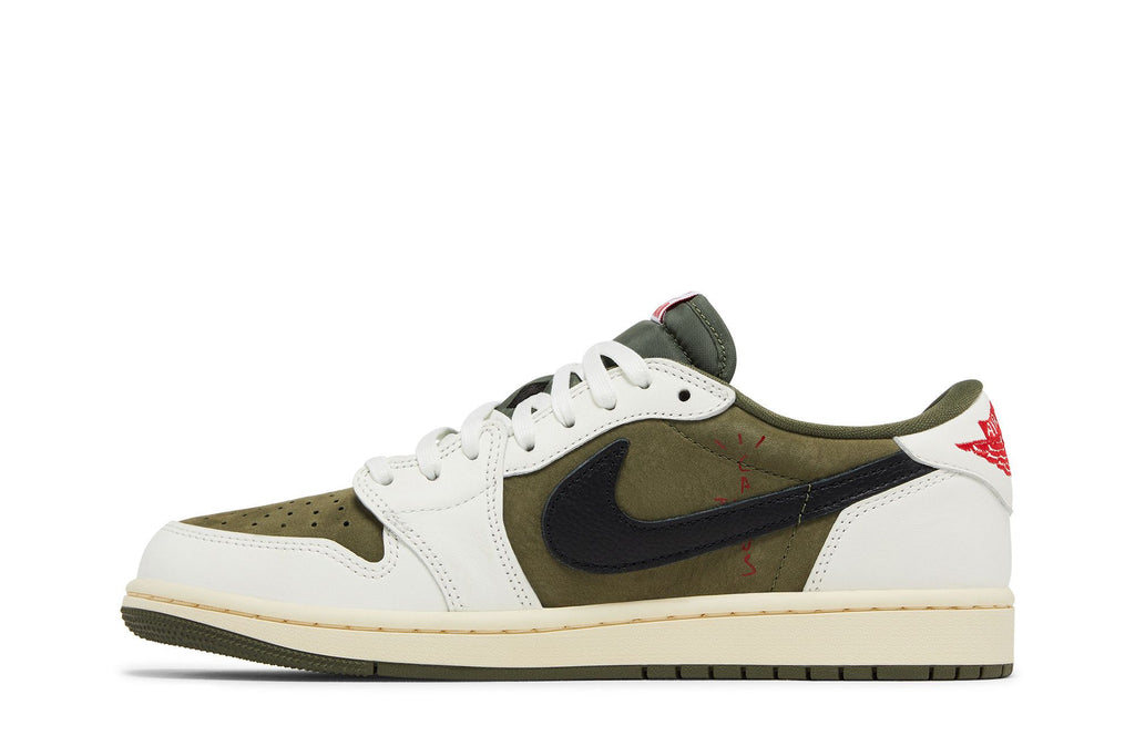 Air Jordan 1 Retro Low OG SP Reverse Olive collab Travis Scott DM7866-200
