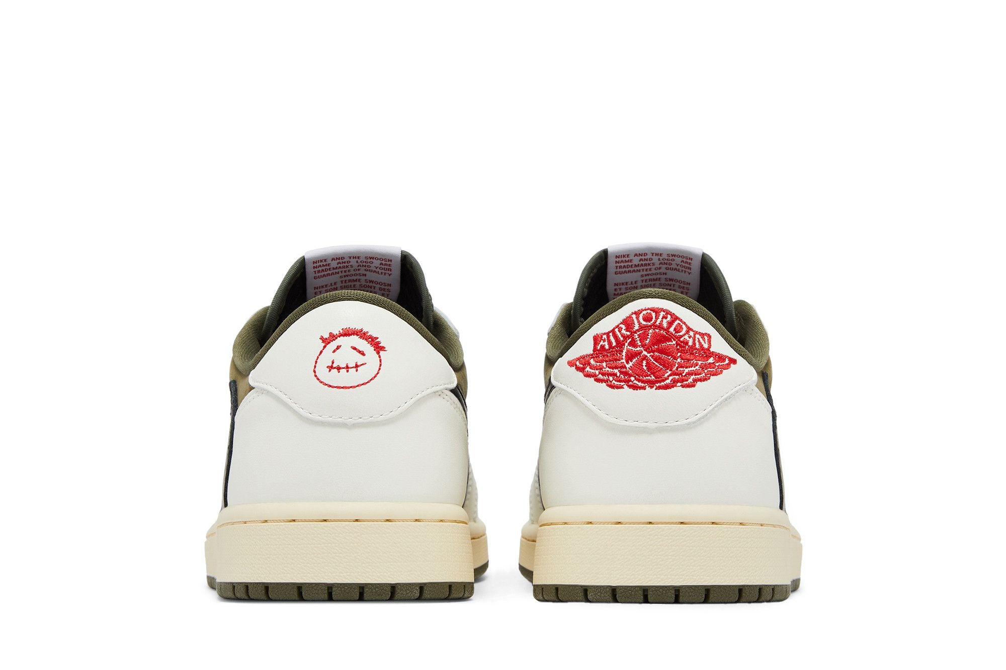 Air Jordan 1 Retro Low OG SP Reverse Olive collab Travis Scott DM7866-200