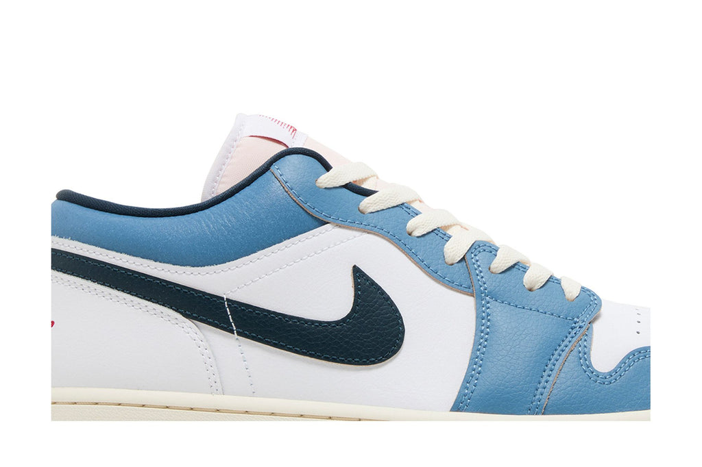 Jordan 1 Low SE Armory Navy HM3711-144 White/Navy Blue Sneakers