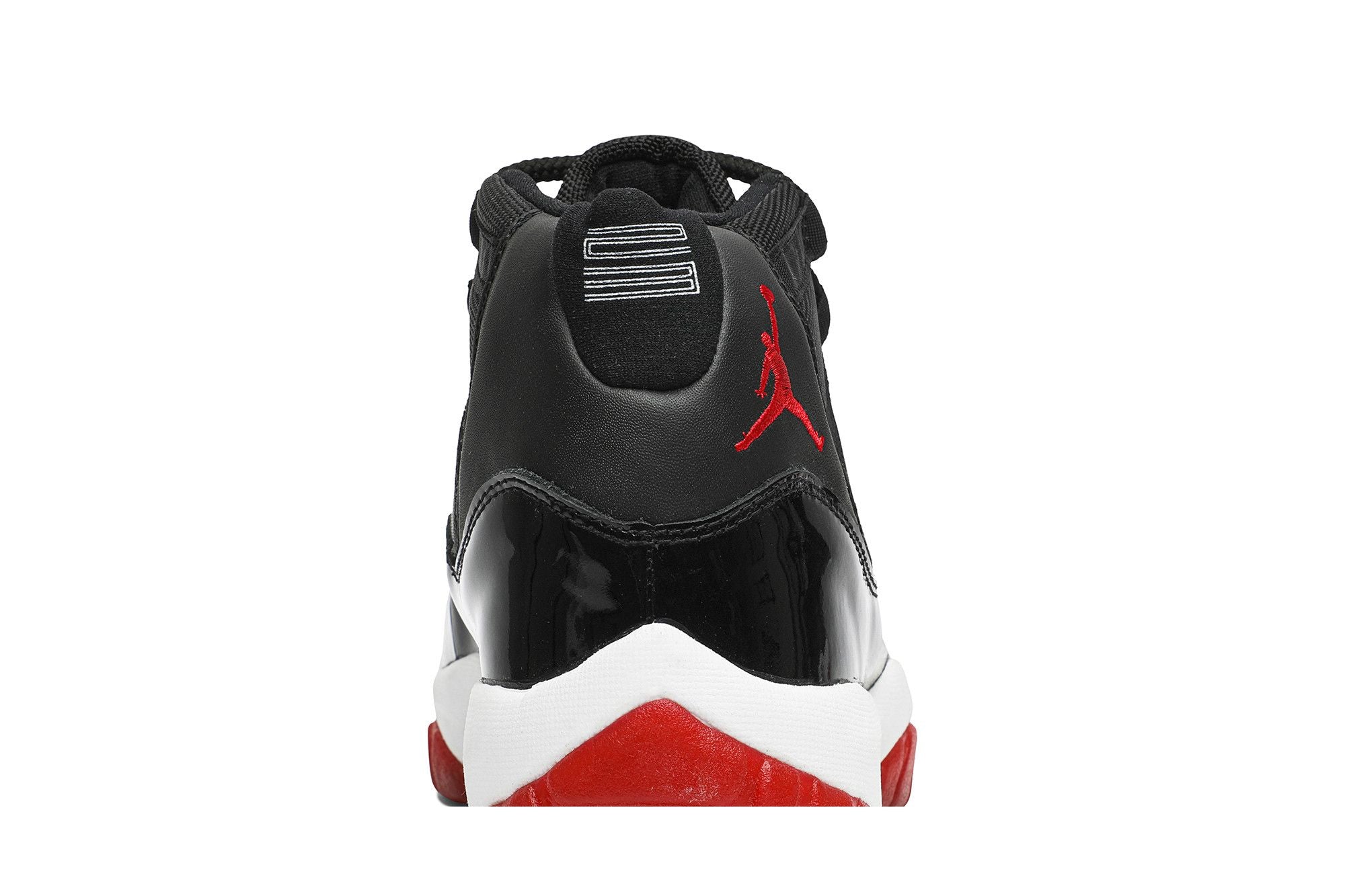 Jordan 11 Retro Playoffs (2001) - 136046-061 - Black/Red-White - Men's