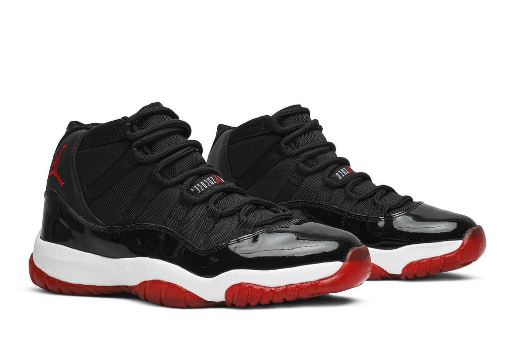 Jordan 11 Retro Playoffs (2001) - 136046-061 - Black/Red-White - Men's
