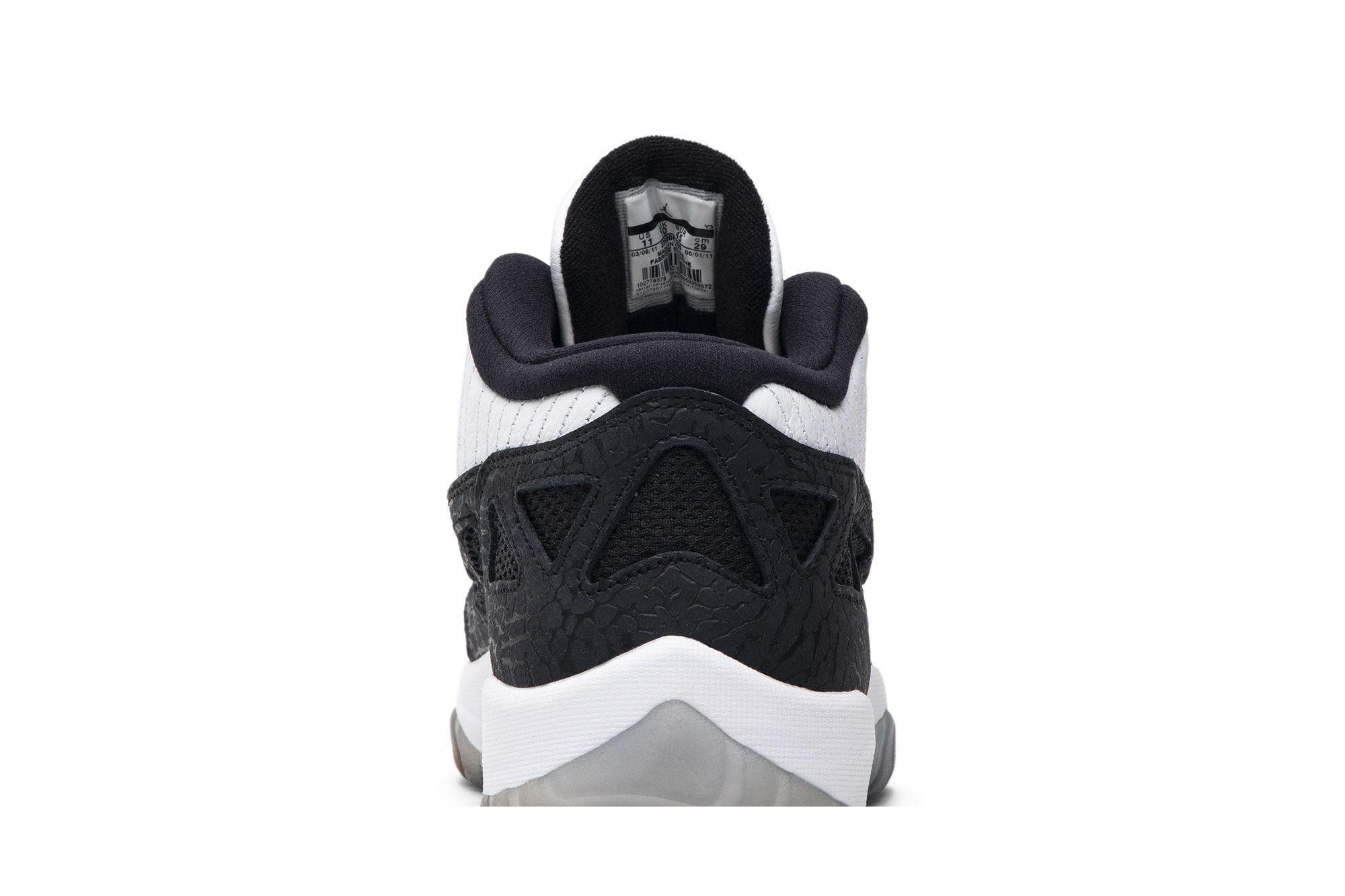 Jordan 11 Retro Low IE White/Black 2011