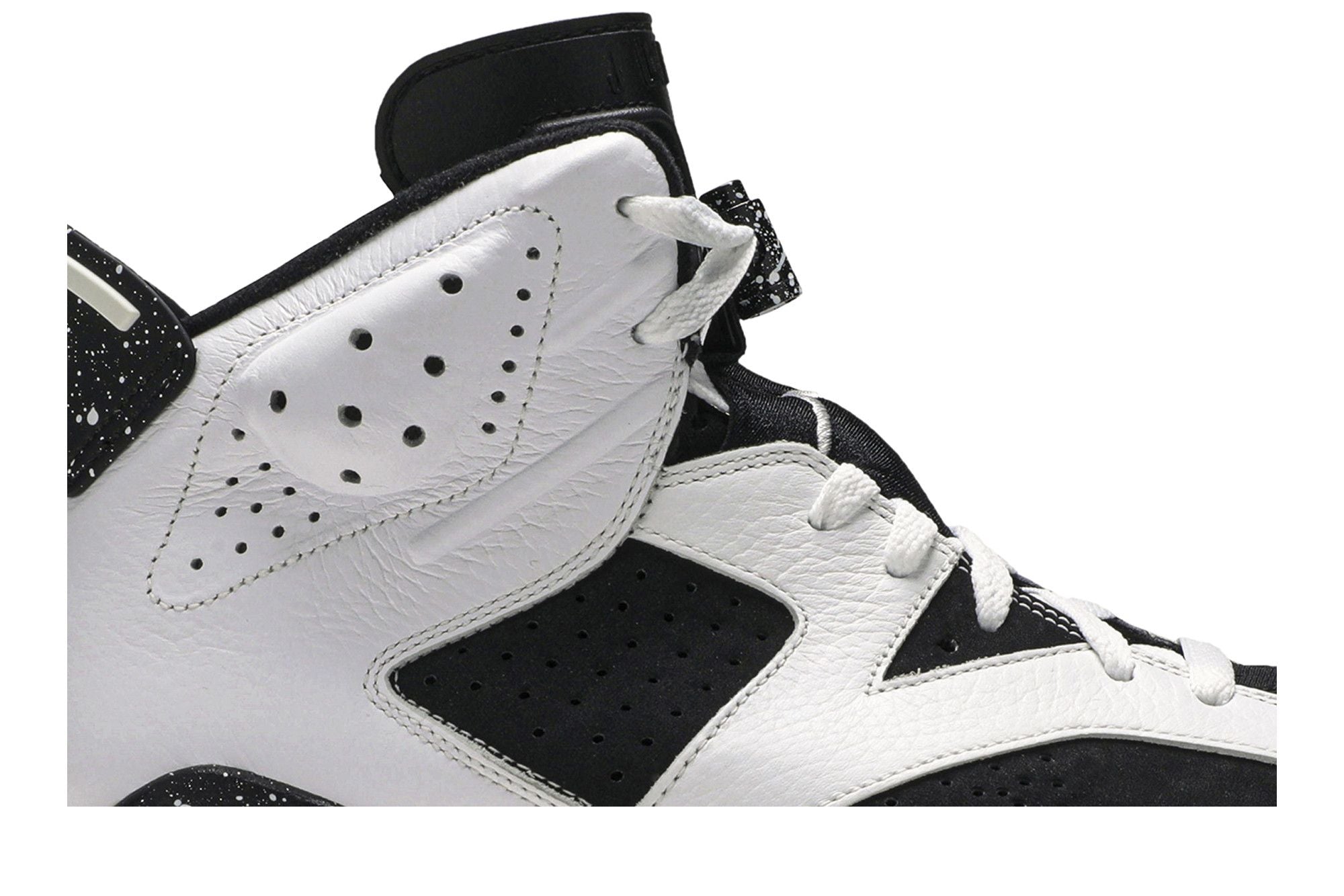 Jordan 6 Retro Oreo White Black Speckle 384664-101 Sneakers