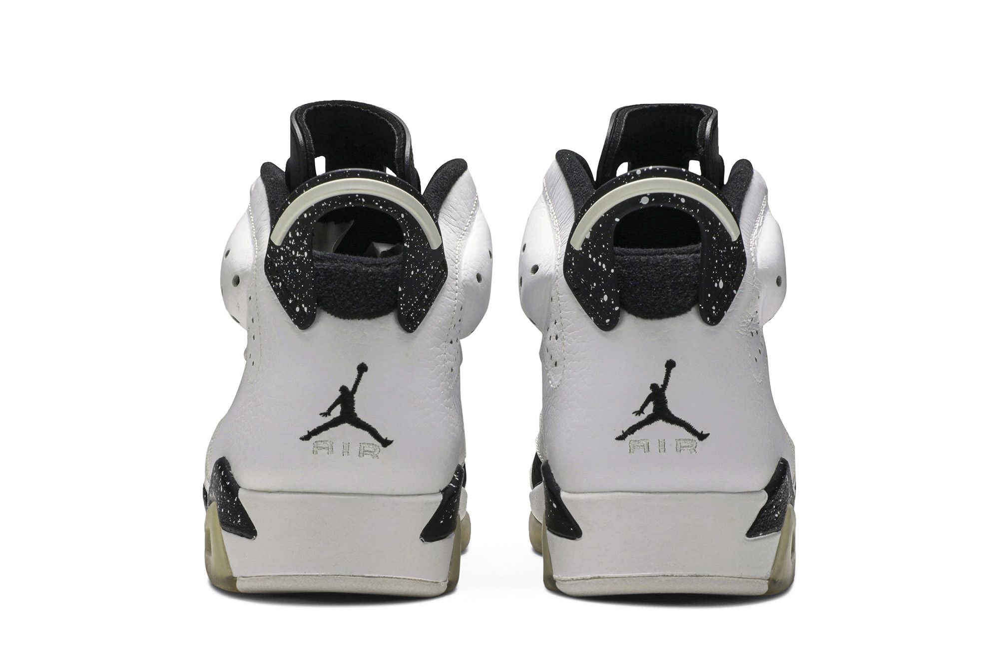 Jordan 6 Retro Oreo White Black Speckle 384664-101 Sneakers
