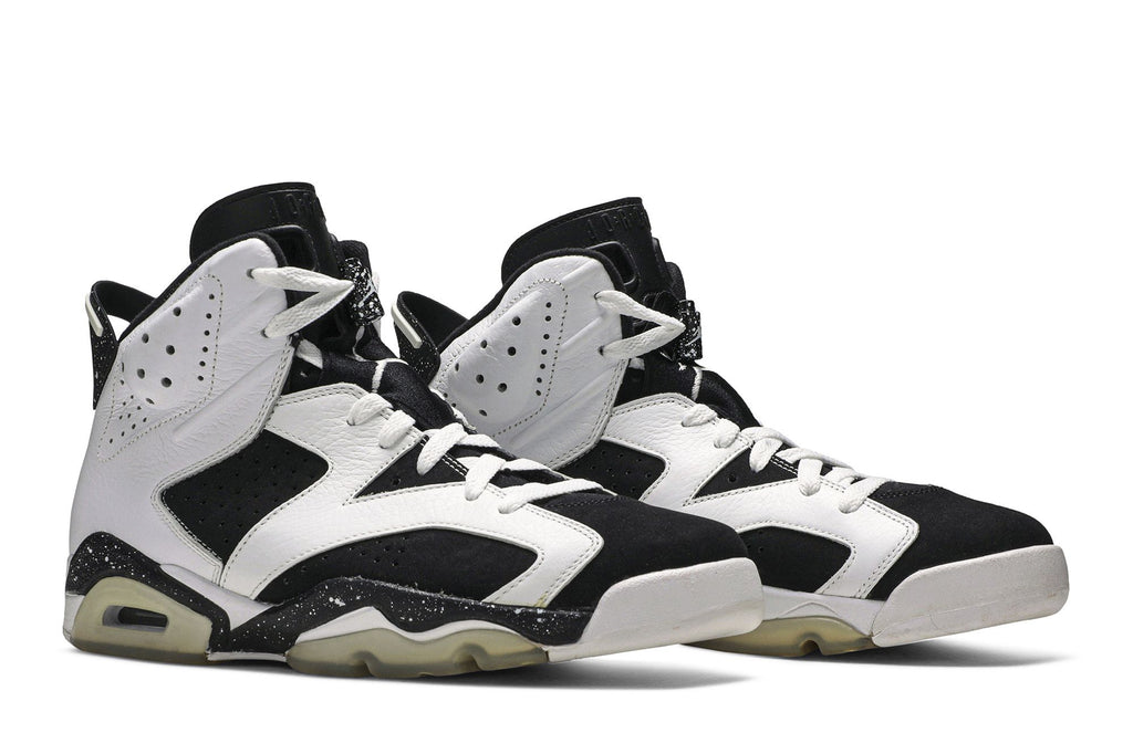 Jordan 6 Retro Oreo White Black Speckle 384664-101 Sneakers