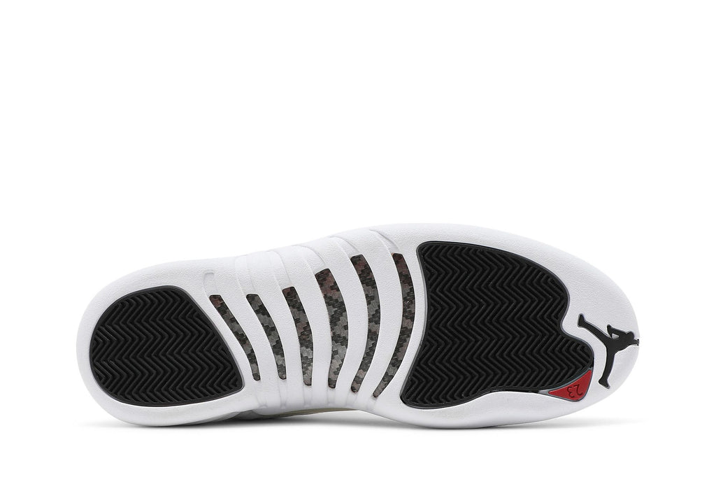 Air Jordan 12 Retro Rising Sun White Varsity Red Black Sneakers 130690-163
