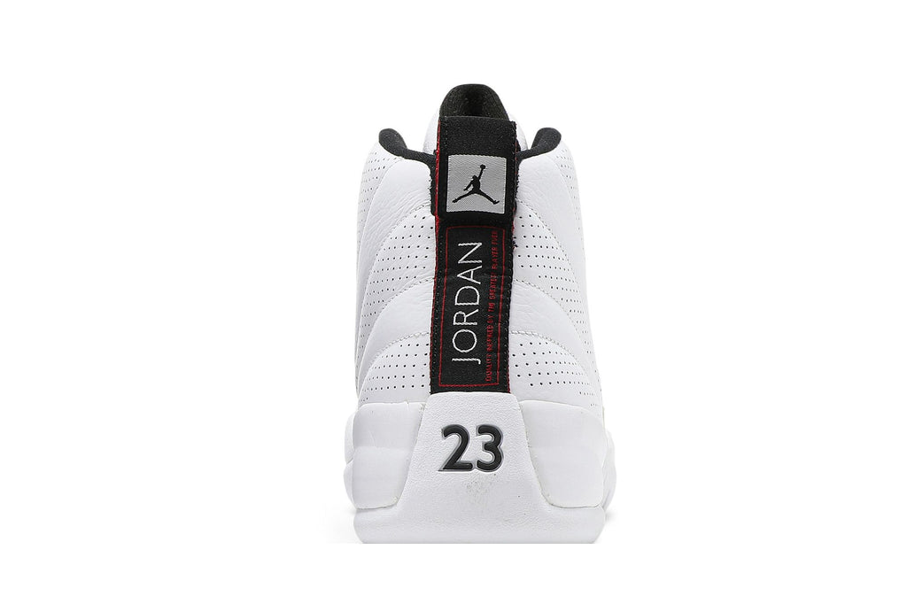 Air Jordan 12 Retro Rising Sun White Varsity Red Black Sneakers 130690-163