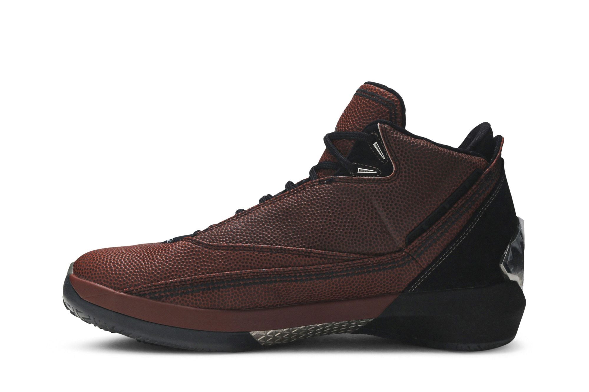 Air Jordan 22 OG Black Leather Basketball Shoes - 316238-002