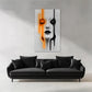 Abstract Dripping Face Neon Sign – Modern LED Plexiglass Wall Art