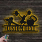 Custom Name Fitness Room Name Sign Metal Wall Signs With RGB Led Light