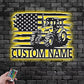 Custom Name Tractor Farm Name Sign Decoration For Room, Metal Wall Signs With RGB Led Light