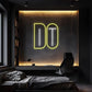 Do It Motivational LED Neon Wall Art - LEDTOT