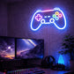 Gaming Controller Neon Sign – RGB LED Gamepad Wall Light