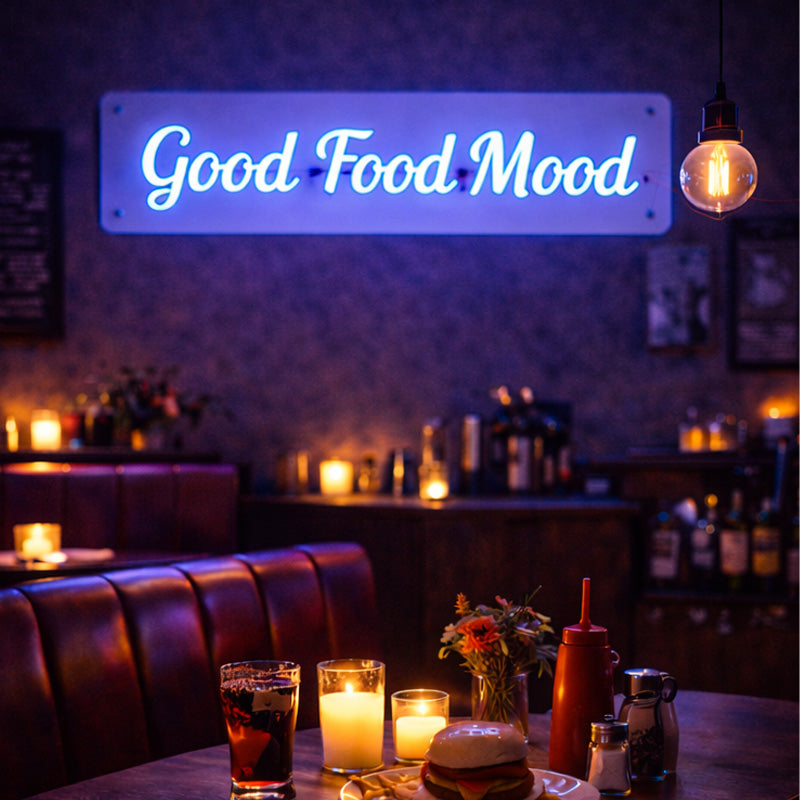 Good Food Mood – A Feel-Good Quote for Dining Spaces