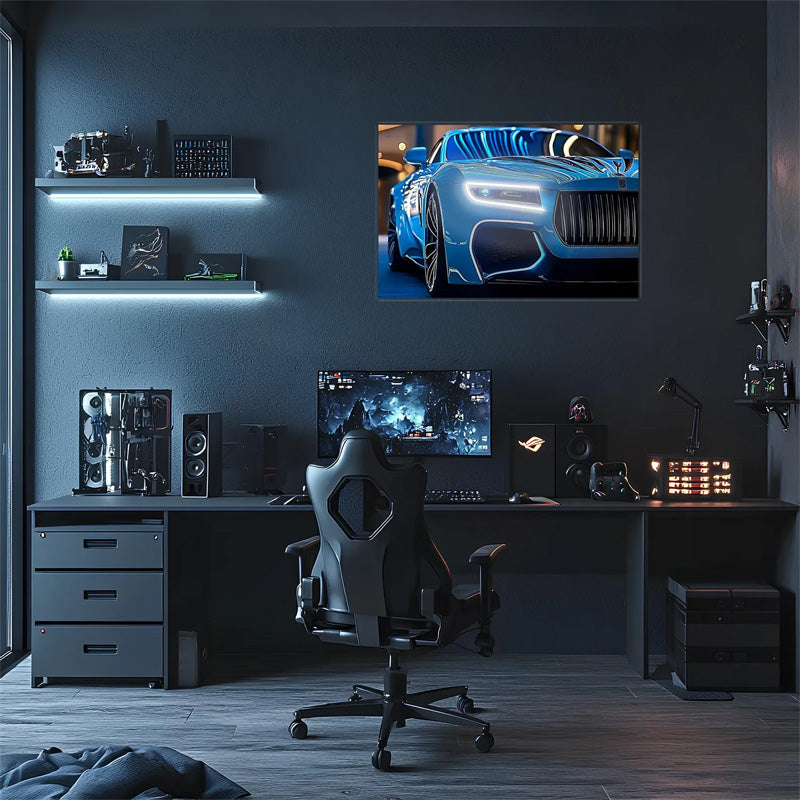 LED Car Neon Sign – UV-Printed Acrylic, Easy Install