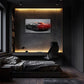 Luxury Sports Car Neon Wall Art Canvas - LEDTOT