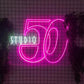 Studio 50 Neon Sign – Retro Disco Party Decor