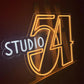 Studio 54 Neon Sign – Retro Disco Party Decor