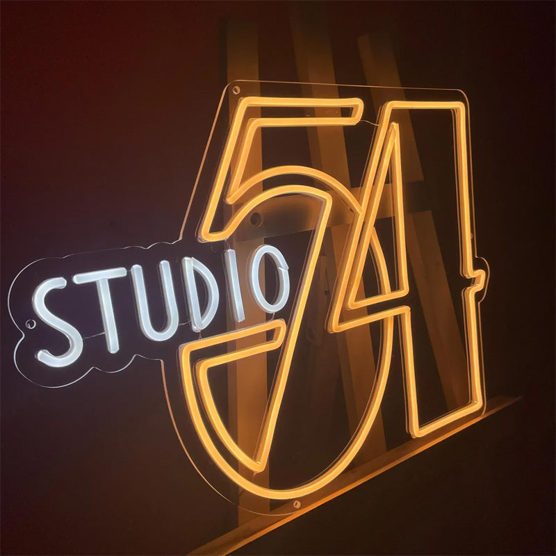 Studio 54 Neon Sign – Retro Disco Party Decor