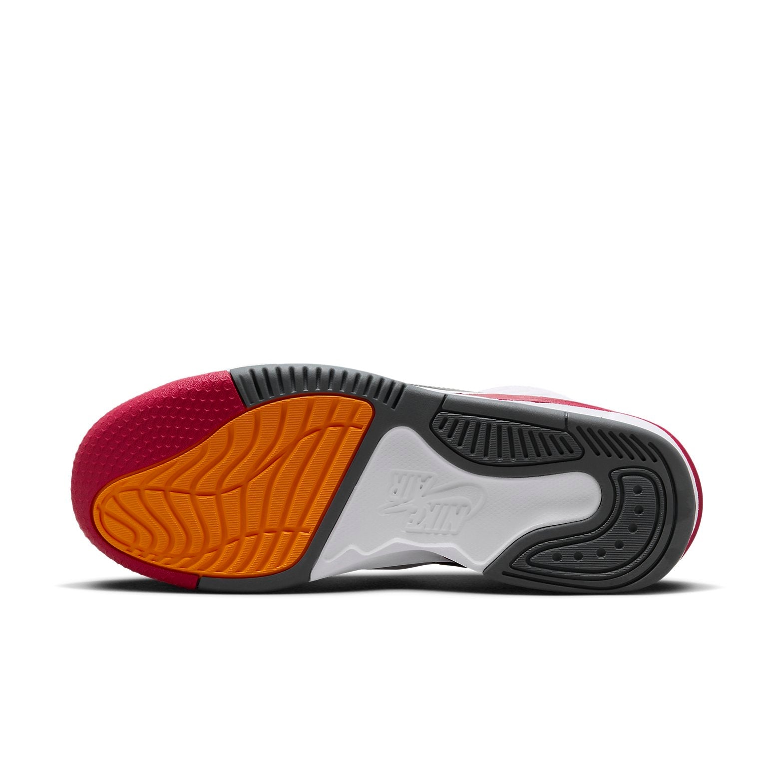 Jordan Max Aura 5 White Cardinal Red DZ4353-160 Sneakers