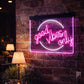 “Good Vibes Only” LED Neon Sign – Pink Acrylic Wall Decor Light