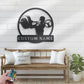 Custom Name Deadlift Barbell Name Sign Home Decor Bodybuilding Gym Fitness Metal Wall Signs With RGB Led Light