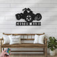 Custom Name Dirt Bike Name Sign Home Three Wheel Motorcycle Decor. Metal Wall Signs With RGB Led Light