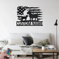 Custom Name Goat Farm Name Sign Decoration For Living Room, Metal Wall Signs With RGB Led Light