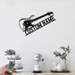 Custom Name Guitarist Player Name Monogram Sign Home Decor,Metal Wall Signs With RGB Led Light