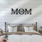 Custom Name Mama Children Family Metal Wall Signs With RGB Led Light