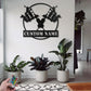 Custom Name Tattoo Artist Metal Wall Signs With RGB Led Light