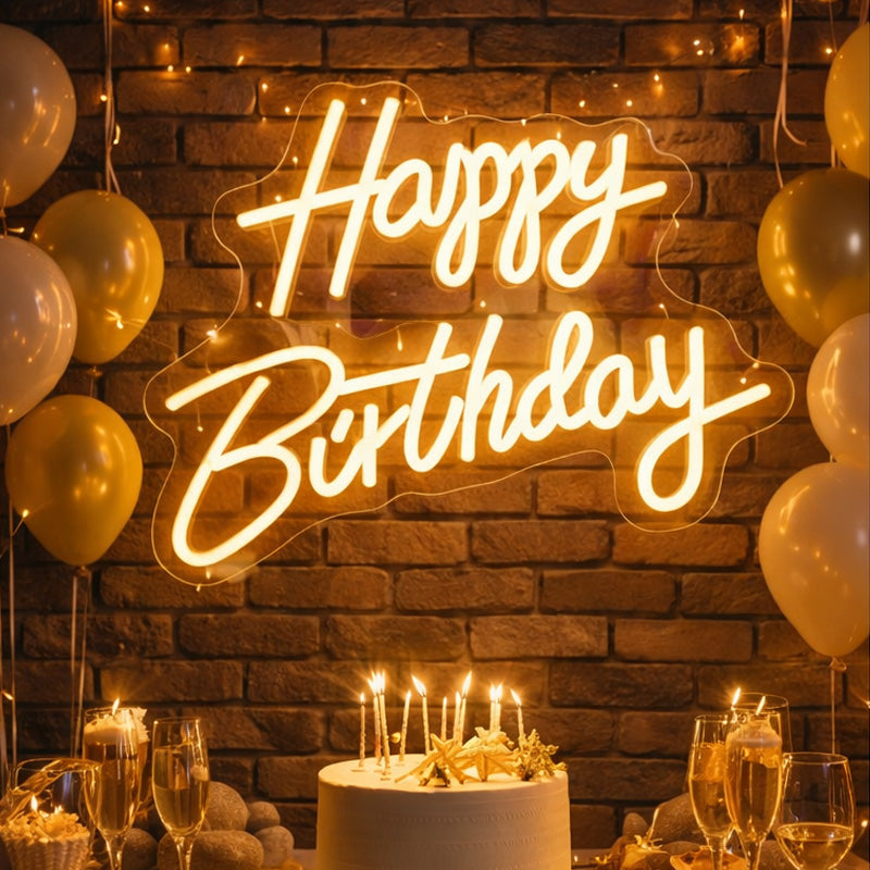 Custom Neon Name Sign – Battery Operated Vintage LED Script