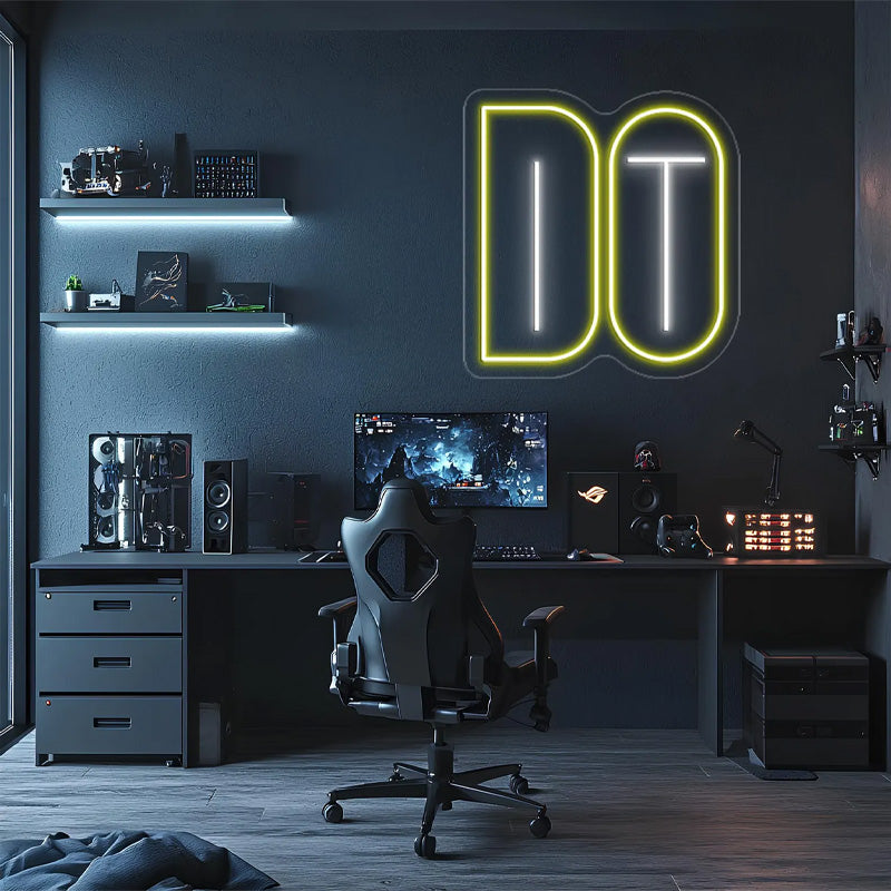 Do It Motivational LED Neon Wall Art - LEDTOT