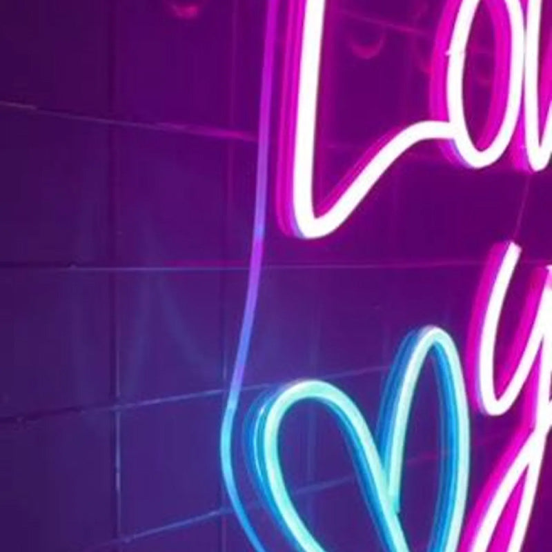 Love Yourself Inspirational Quote Neon Wall Art - LEDTOT
