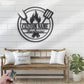 Personalized Barbecue Metal Wall Signs With RGB Led Light
