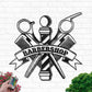 Personalized Barber,  Metal Wall Signs With RGB Led Light