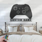 Personalized Video Game Room Metal Wall Signs With RGB Led Light