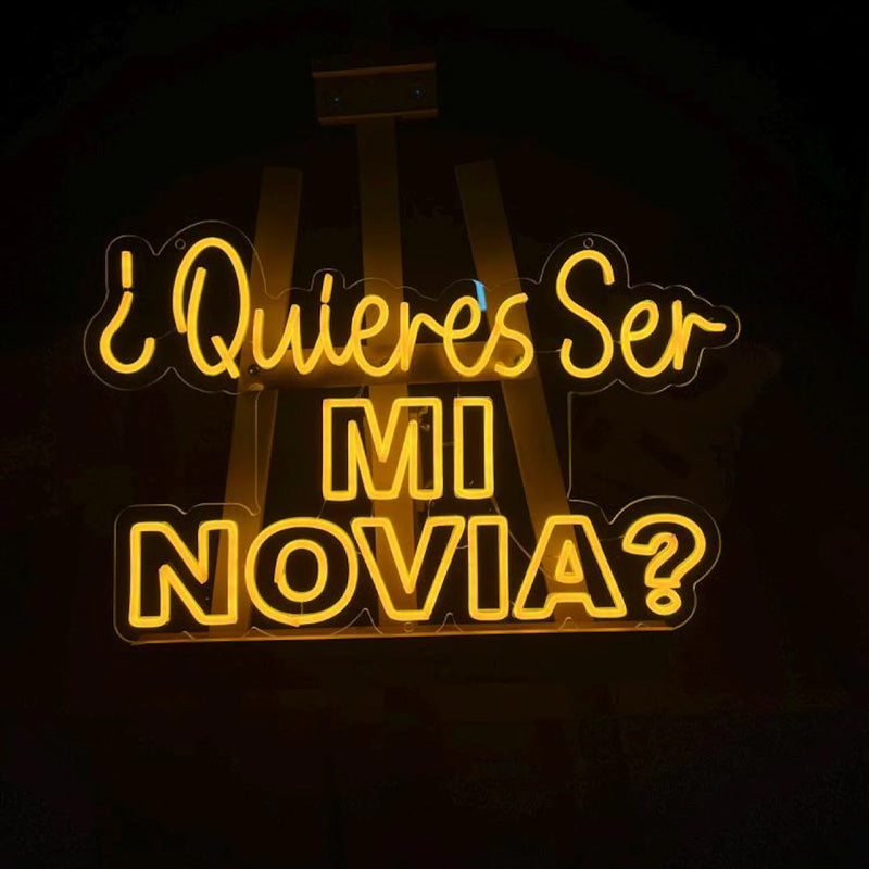 Will You Be My Girlfriend Neon Sign - LEDTOT