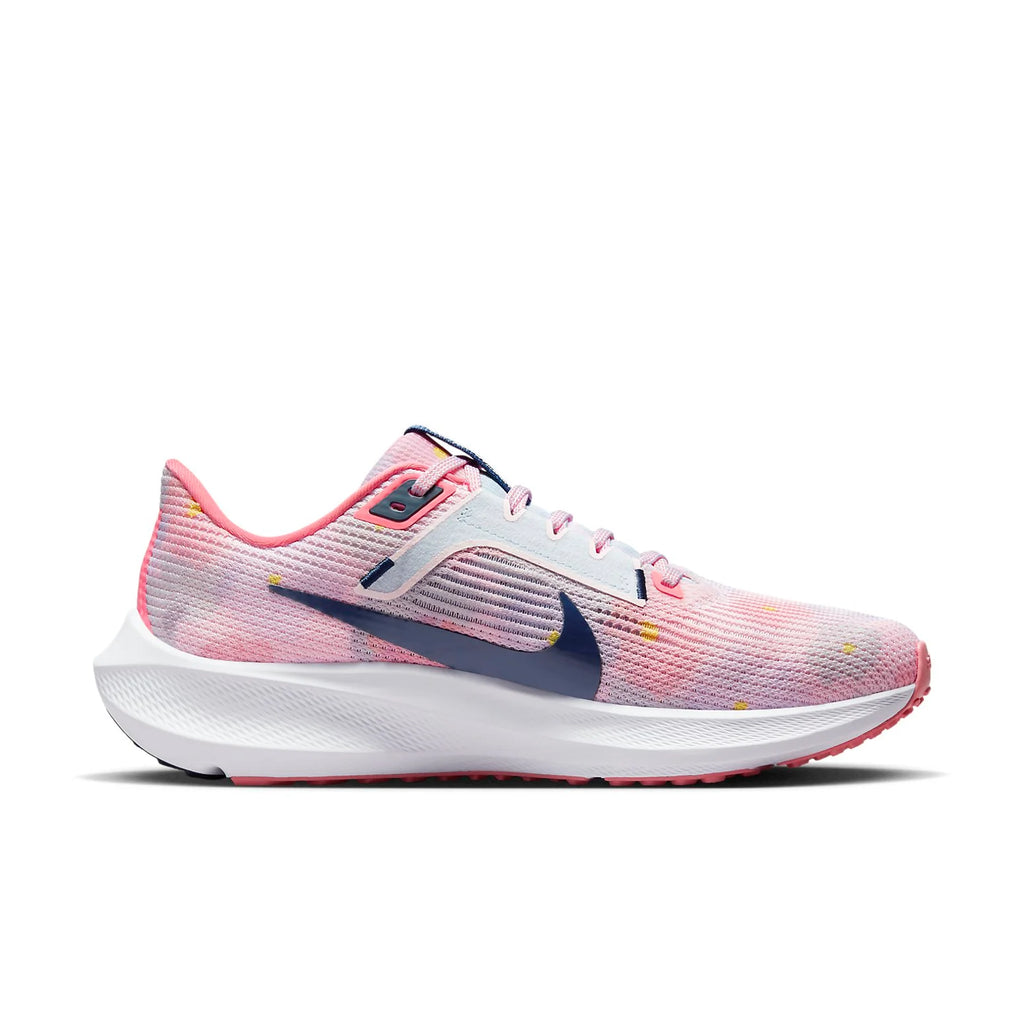 Nike Pegasus 40 Premium Floral Watercolor Pearl Pink Women’s Running Shoes DV7890-600