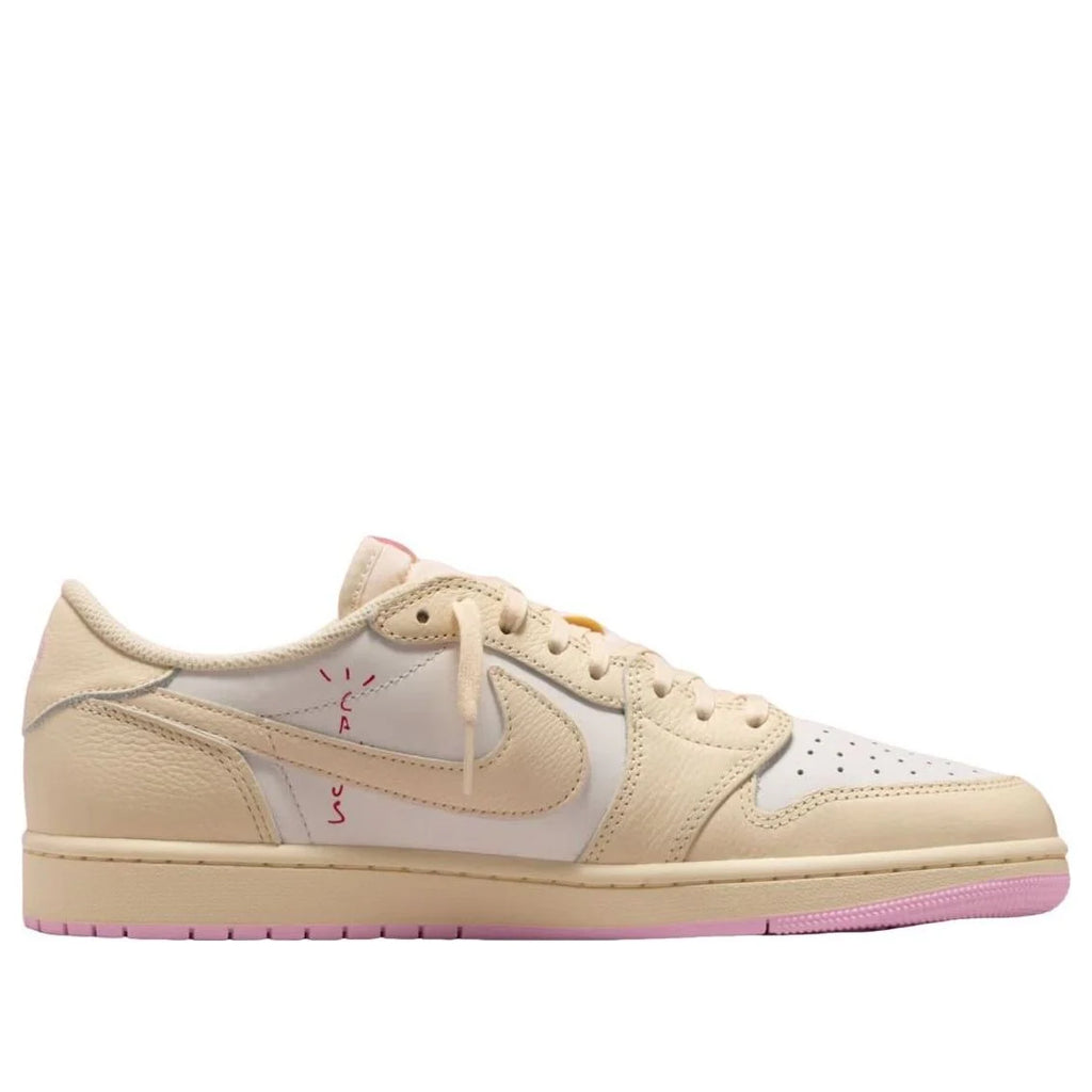 Jordan 1 Retro Low OG SP Travis Scott Muslin Shy Pink IQ7604-100