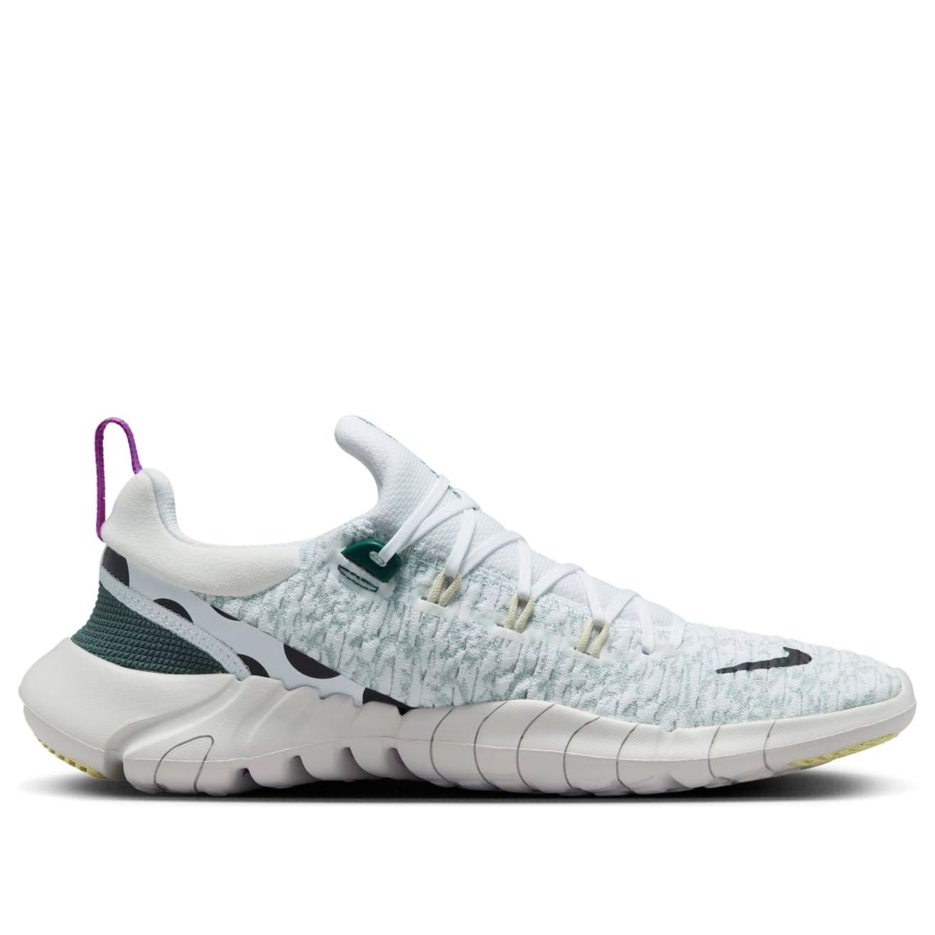 Nike Free Run 5 White Light Silver CZ1884-102 Lifestyle Sneakers