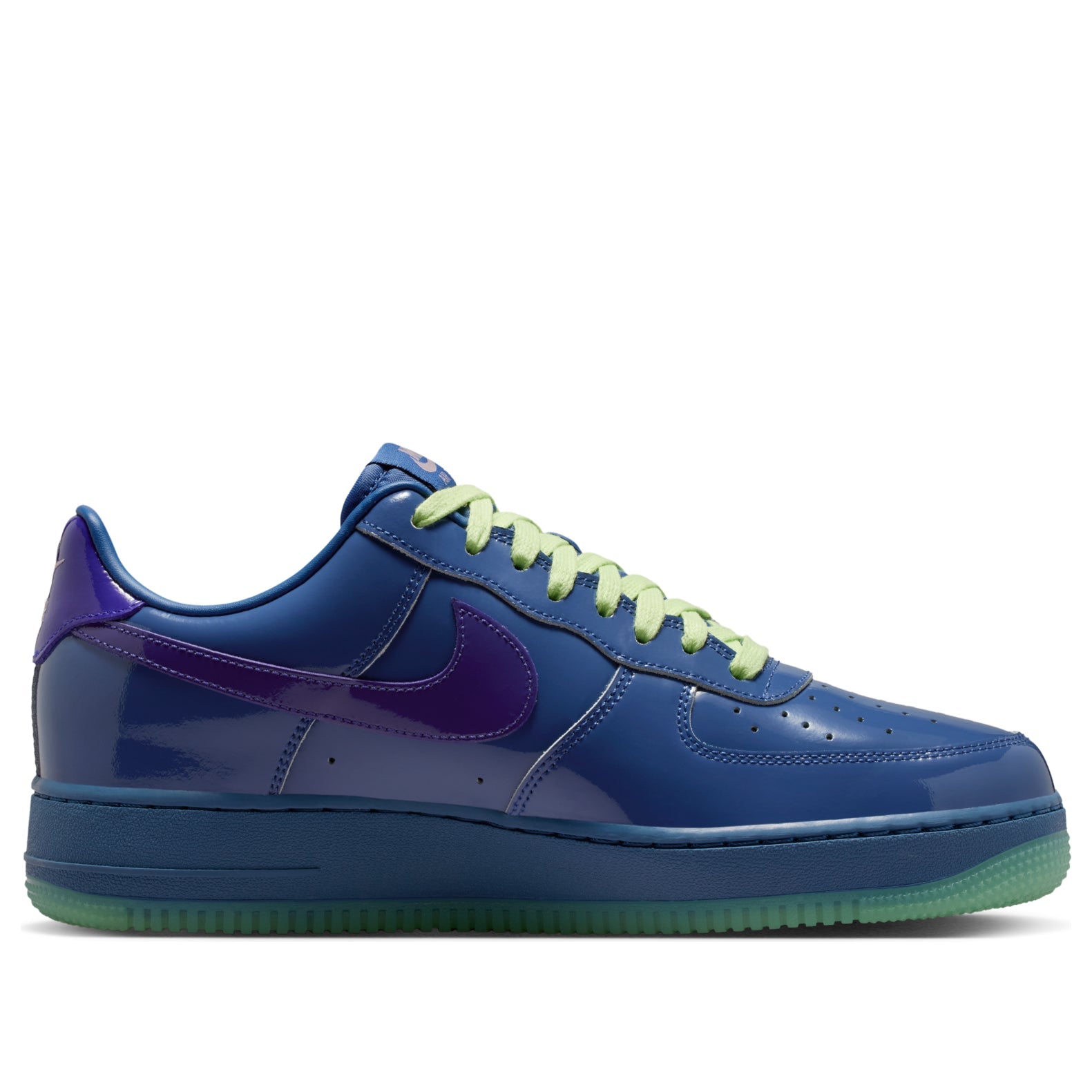 Nike Air Force 1 Low QS Patent Leather Mystic Navy IO4489-400 - LegendifyNow