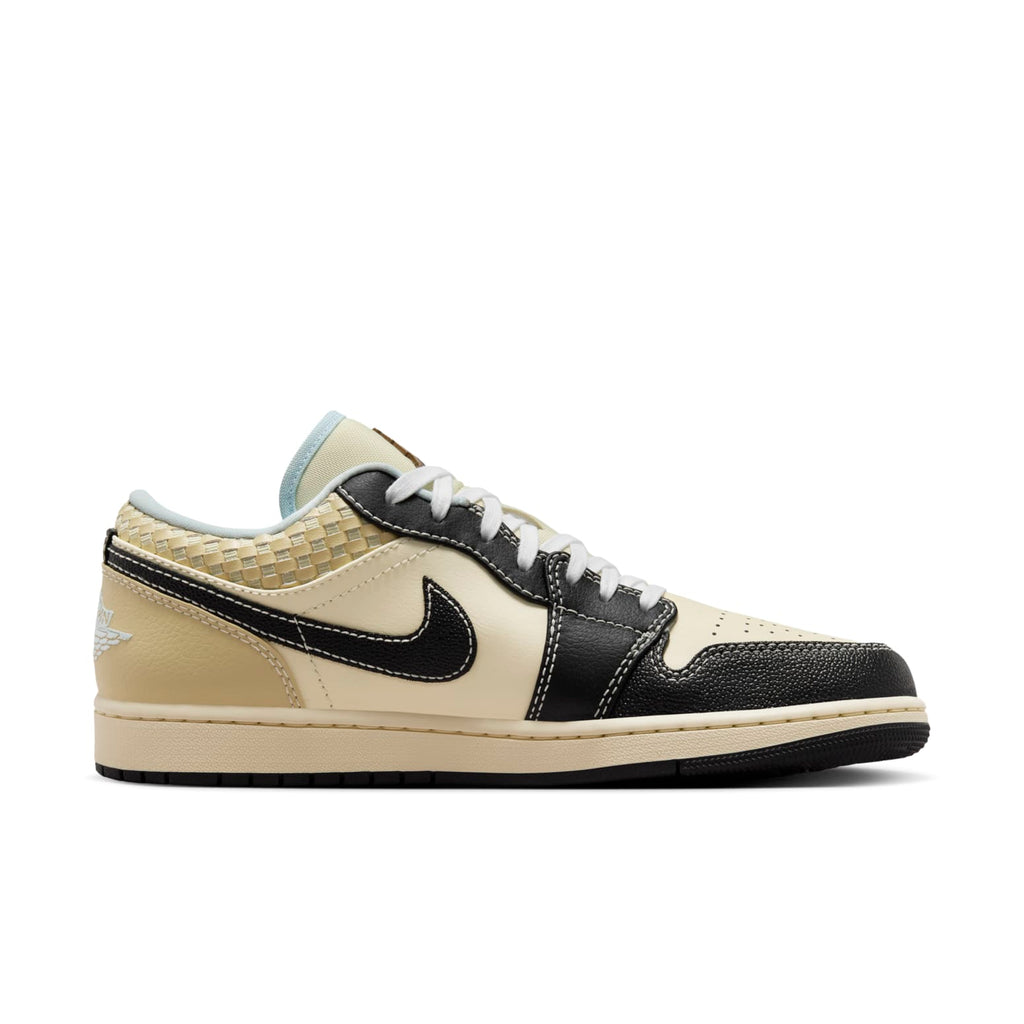 Jordan 1 Low SE Coconut Milk Black Muslin – HQ3437-101