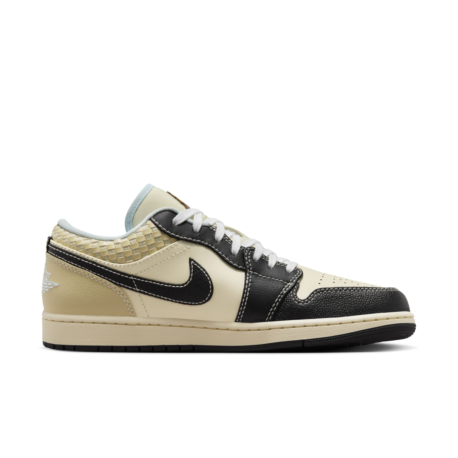 Jordan 1 Low SE Coconut Milk Black Muslin – HQ3437-101