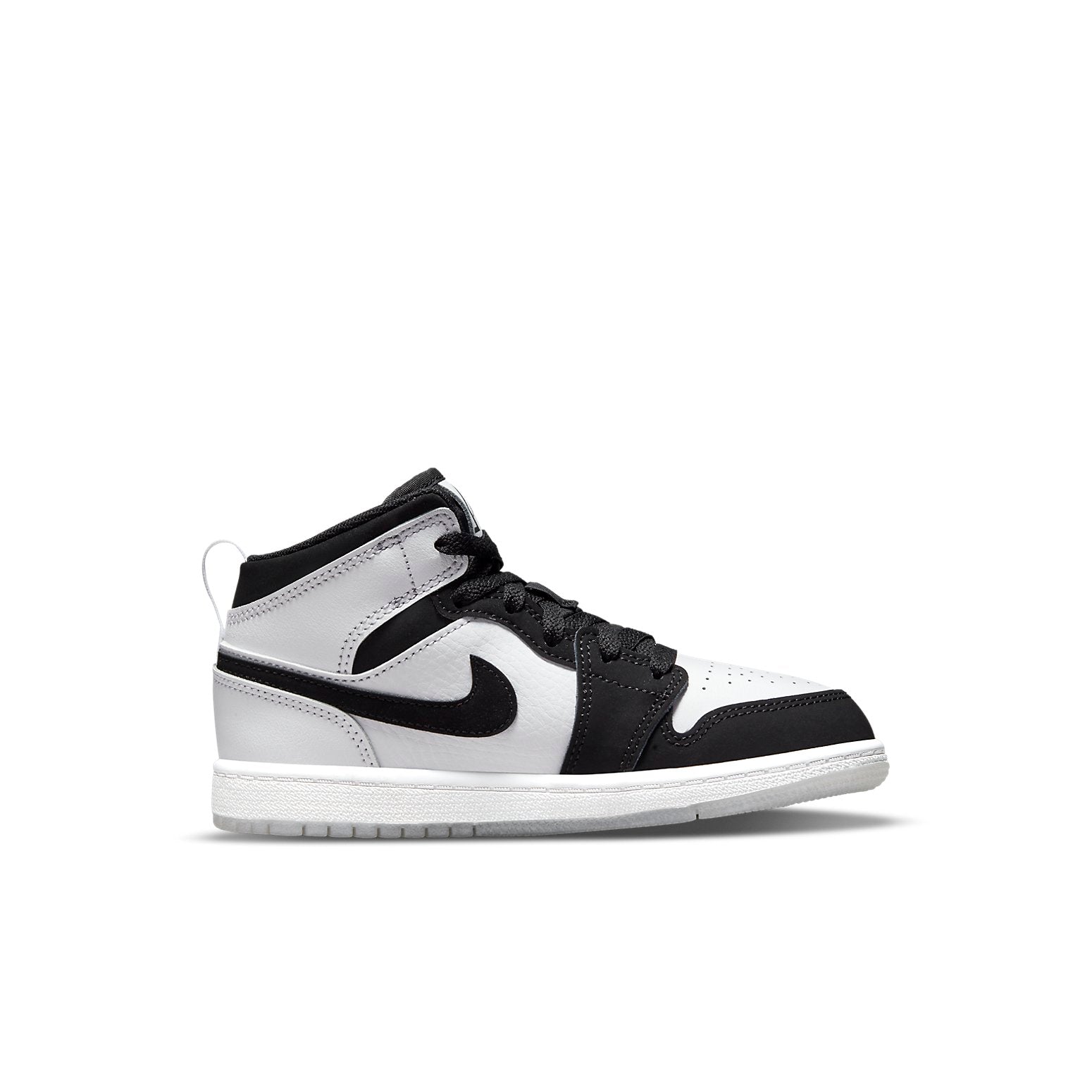 Jordan 1 Mid SE Diamond (PS) Preschool Sneakers - White/Multicolor/Black - DN4323-100