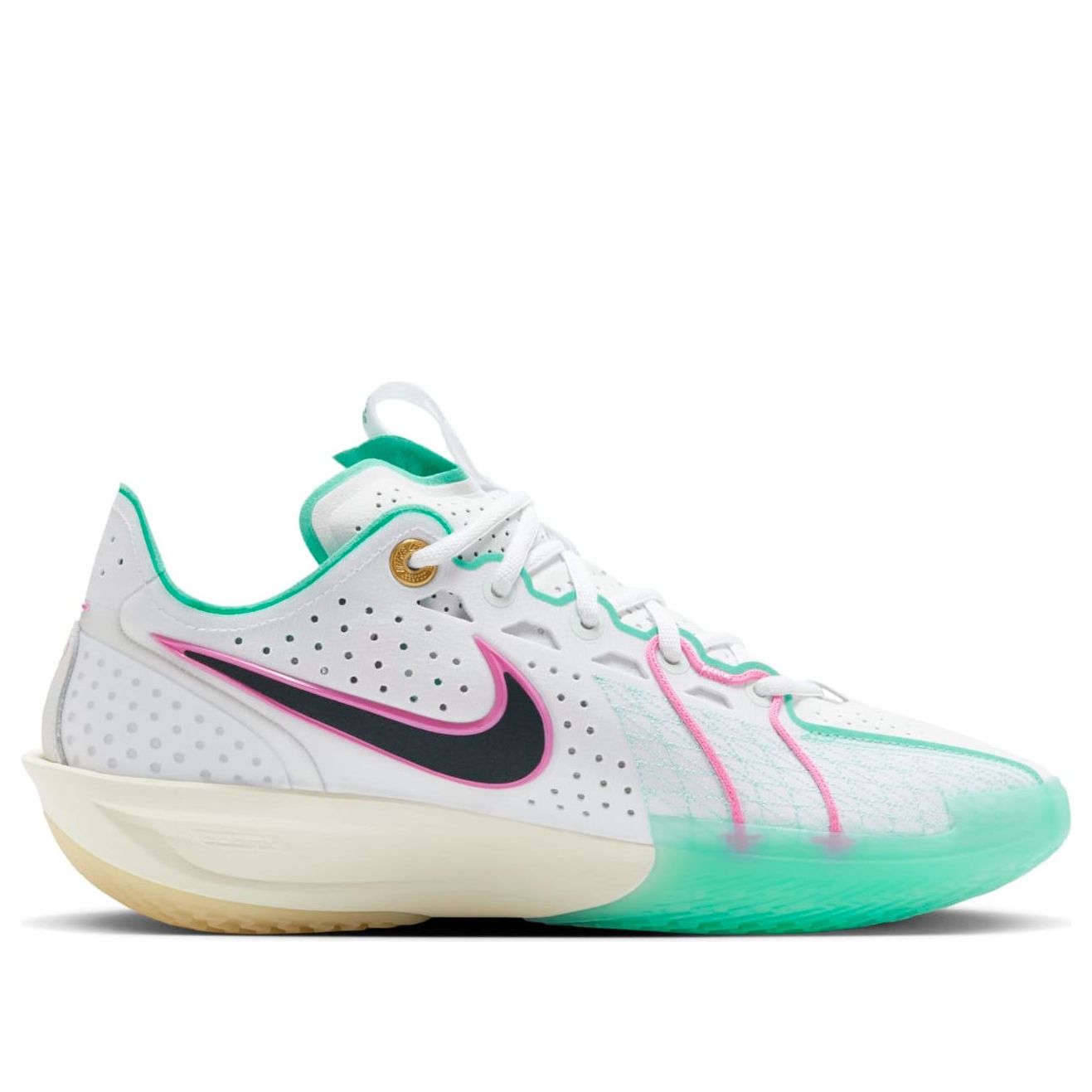 Air Zoom GT Cut 3 EP White Teal Playful Pink HM3699-161