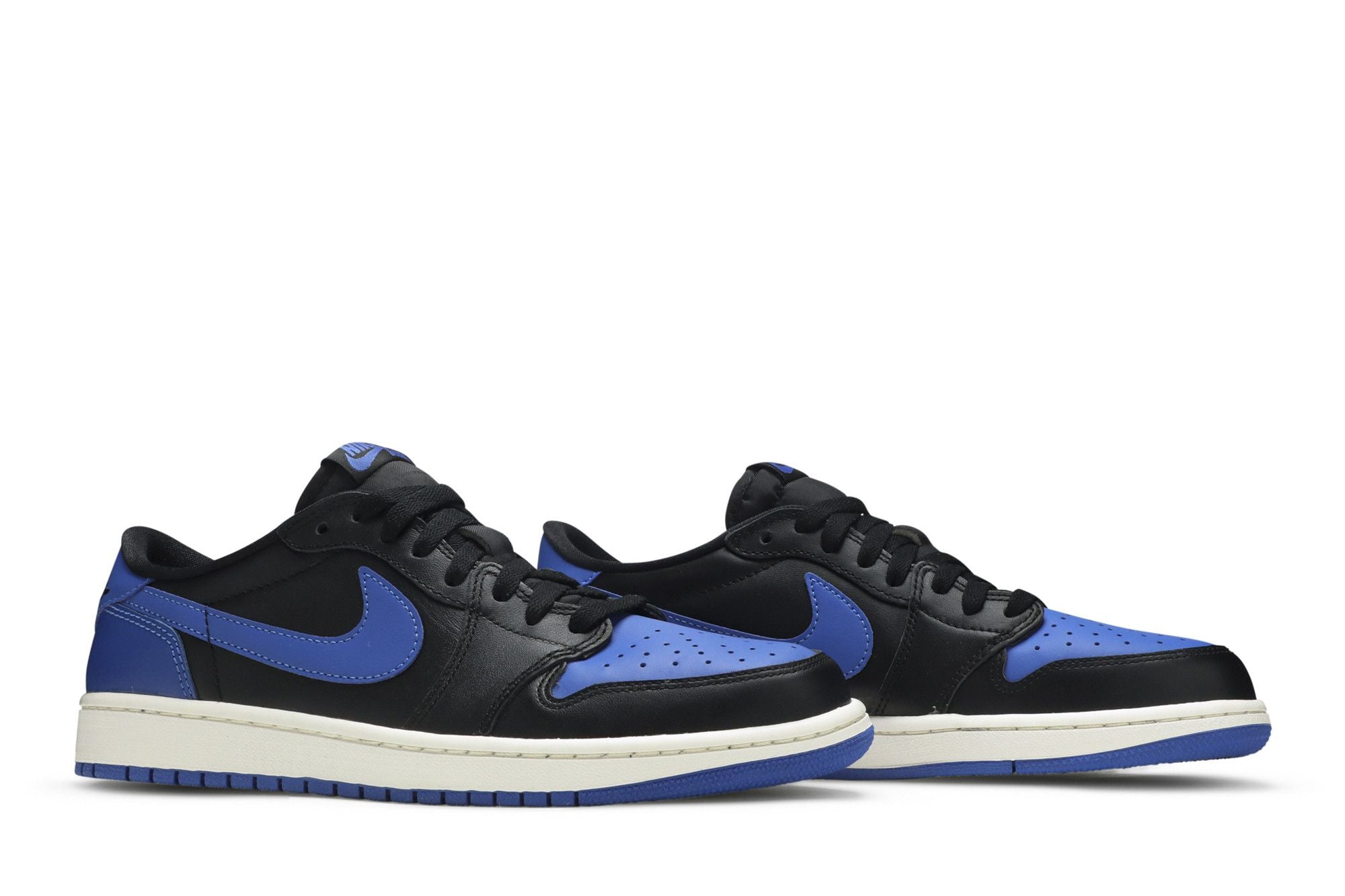 Air Jordan 1 Retro Low Royal 2015 (705329-004) Black Varsity Royal Sail