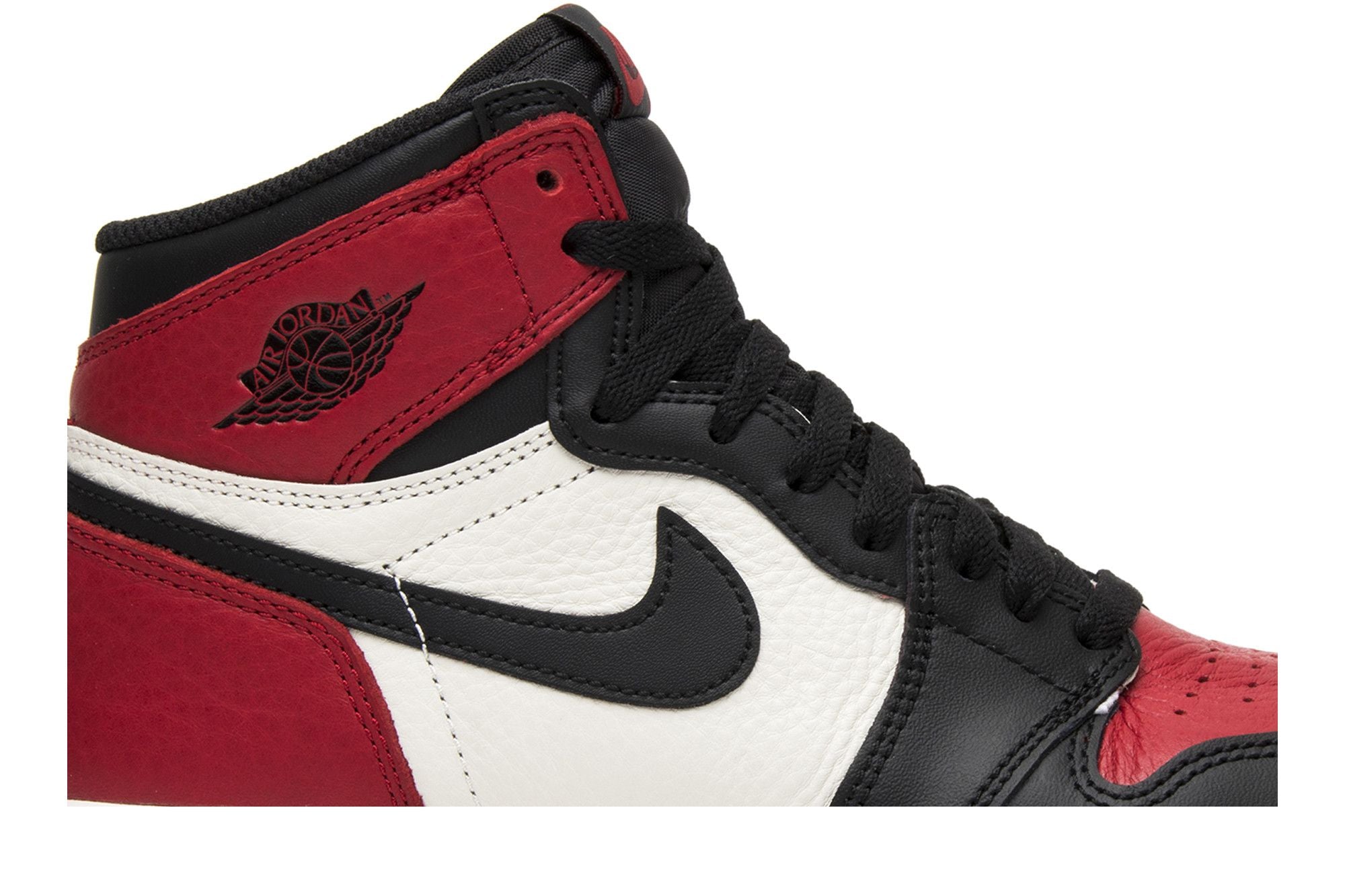 Air Jordan 1 Retro High OG BG Bred Toe (Grade-School-Boy) 575441-610