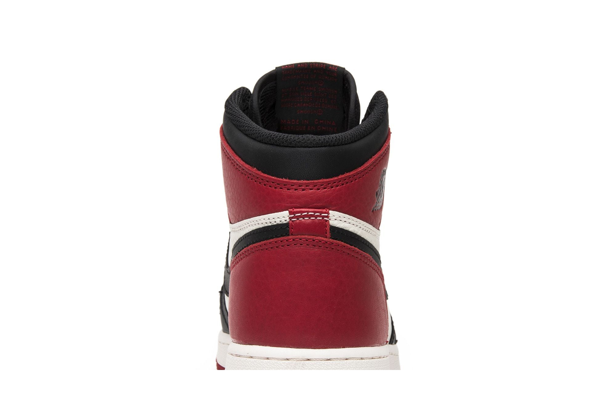 Air Jordan 1 Retro High OG BG Bred Toe (Grade-School-Boy) 575441-610